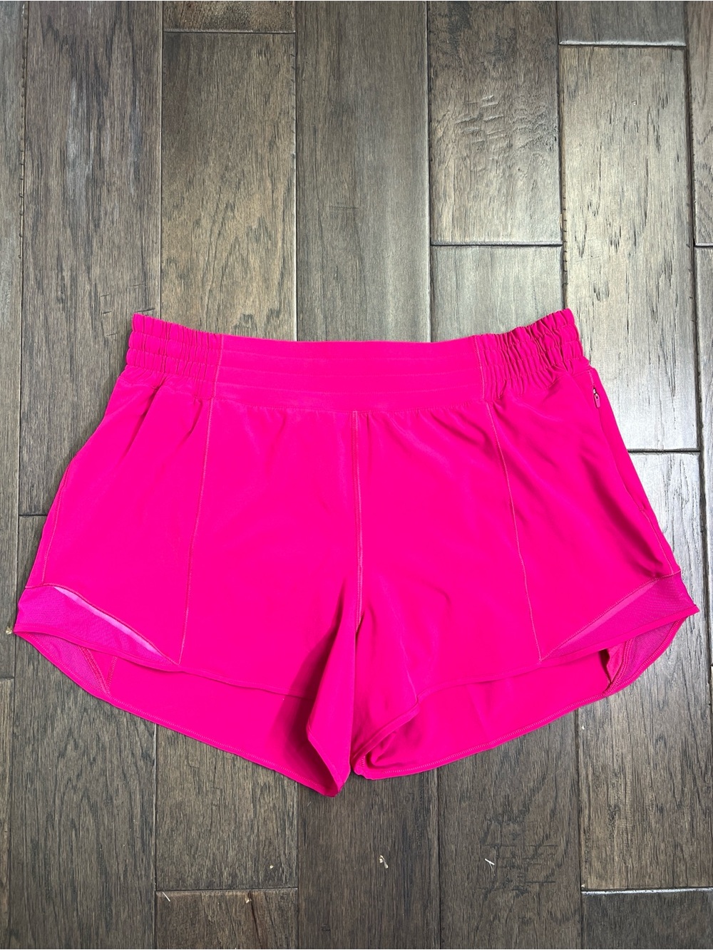 NEW Lululemon Hotty Hot High-Rise Lined Short 4" Pink Flare